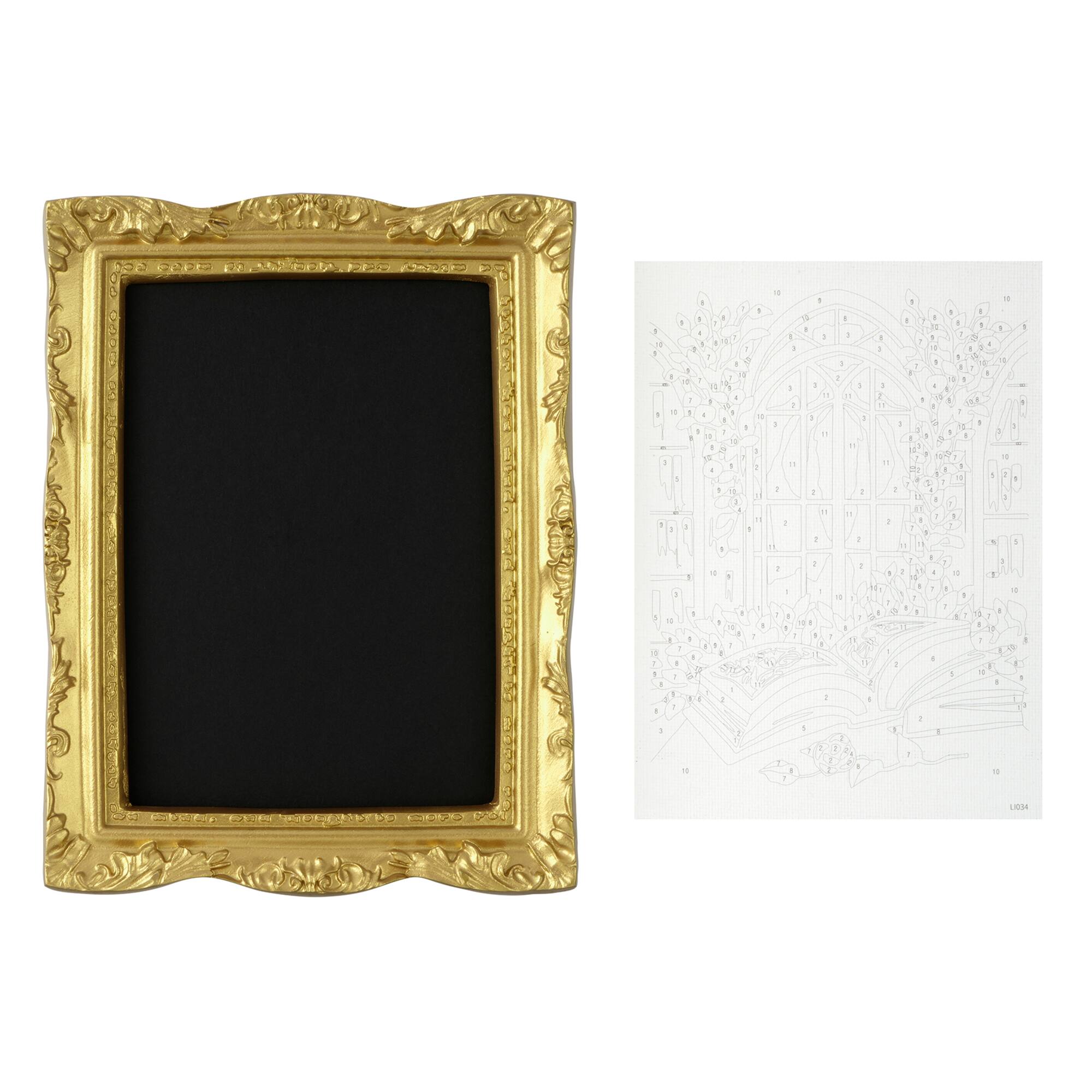 Library Paint-by-Number Framed Mini Kit by Artist's Loft®